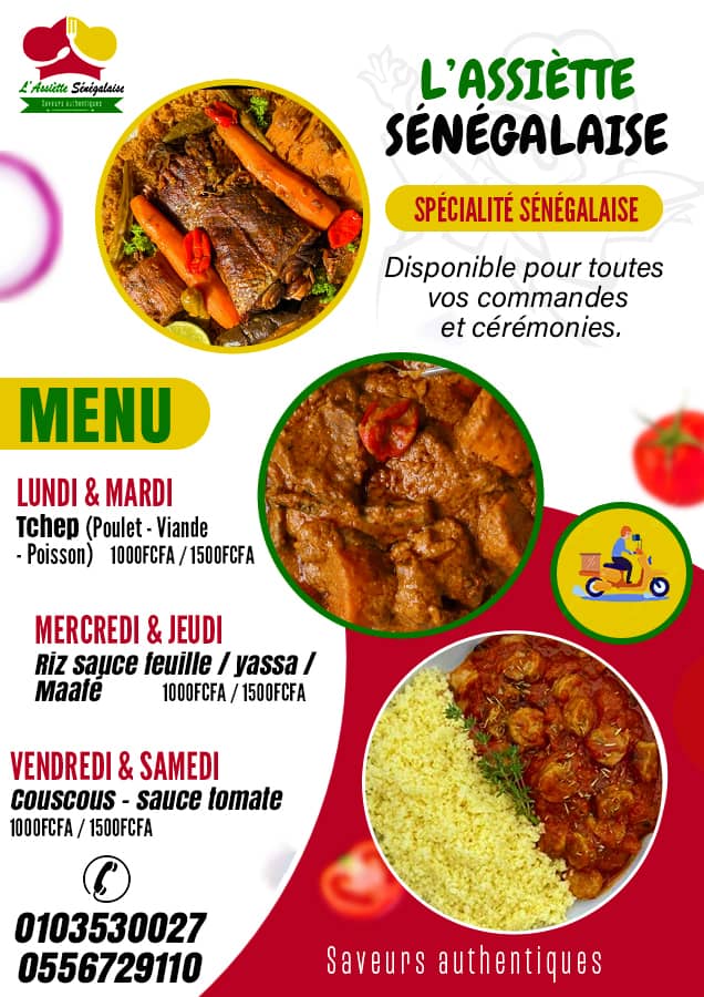 L'assiette Sénégalaise 