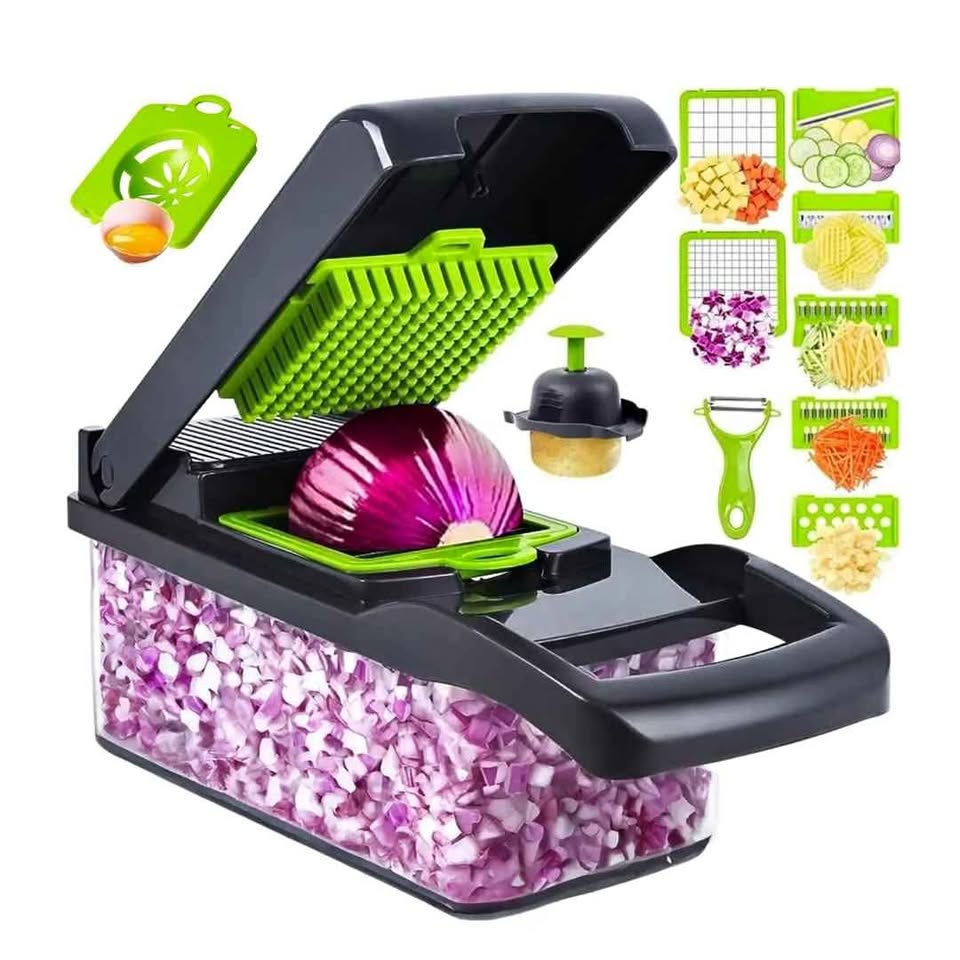 Découvre la découpeuse multifonction de légumes 