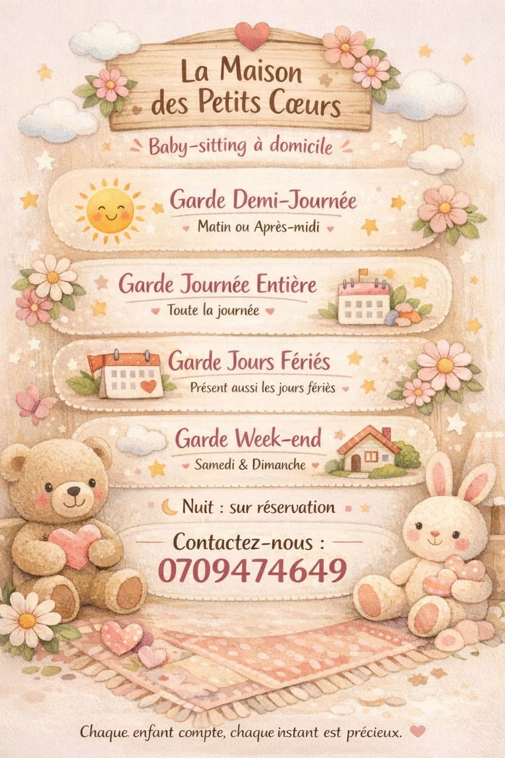 Maisons des petits cœurs 💕 