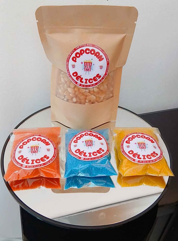 🍿 POPCORN & DÉLICES – Popcorn frais pour tous vos événements 🍿