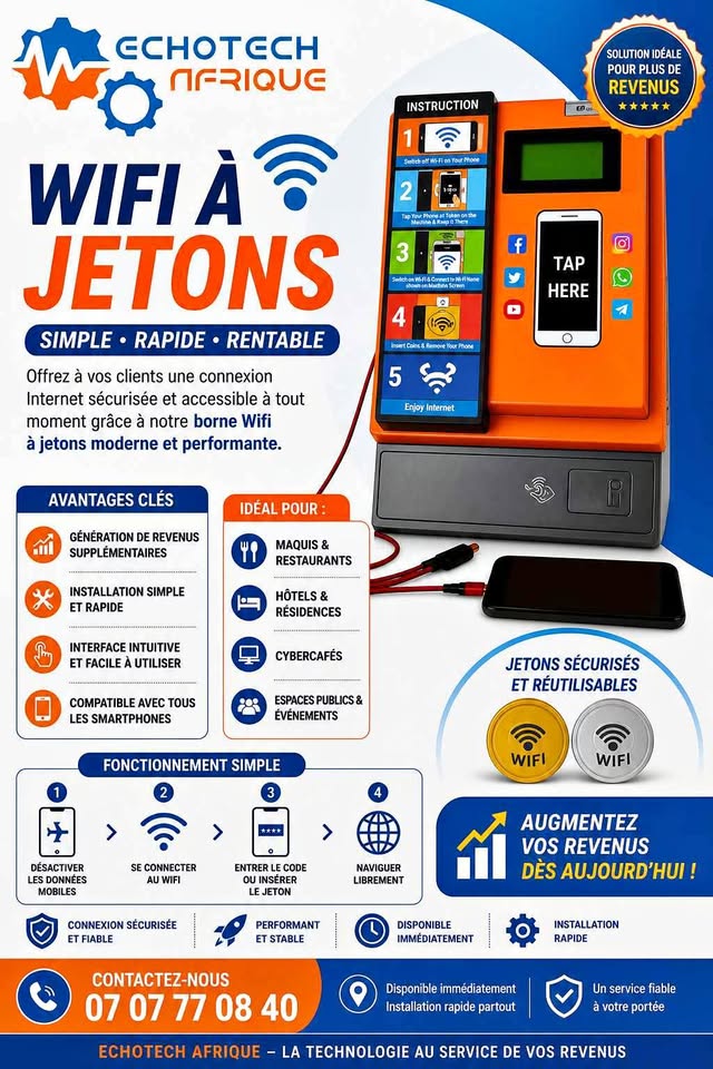 Wifi à jetons