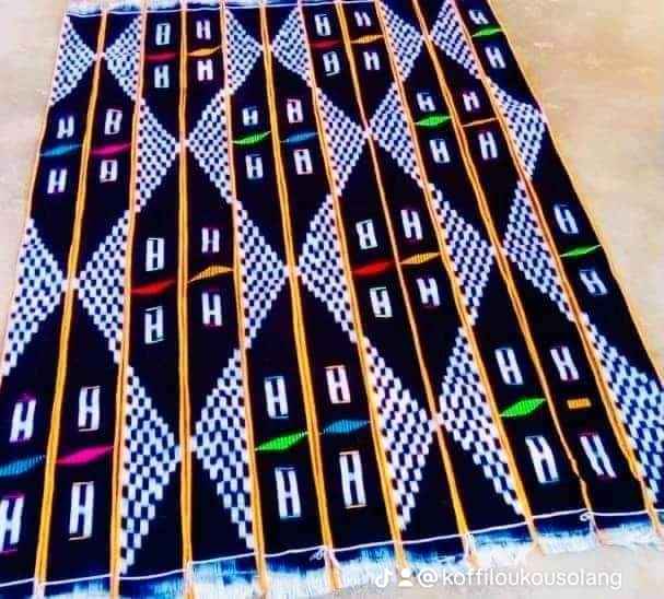 Pagne baoulé original