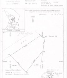 Terrain  1379m² Cocody Riviera 4 M'
