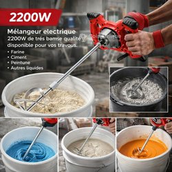 Mélangeur électrique 2200w