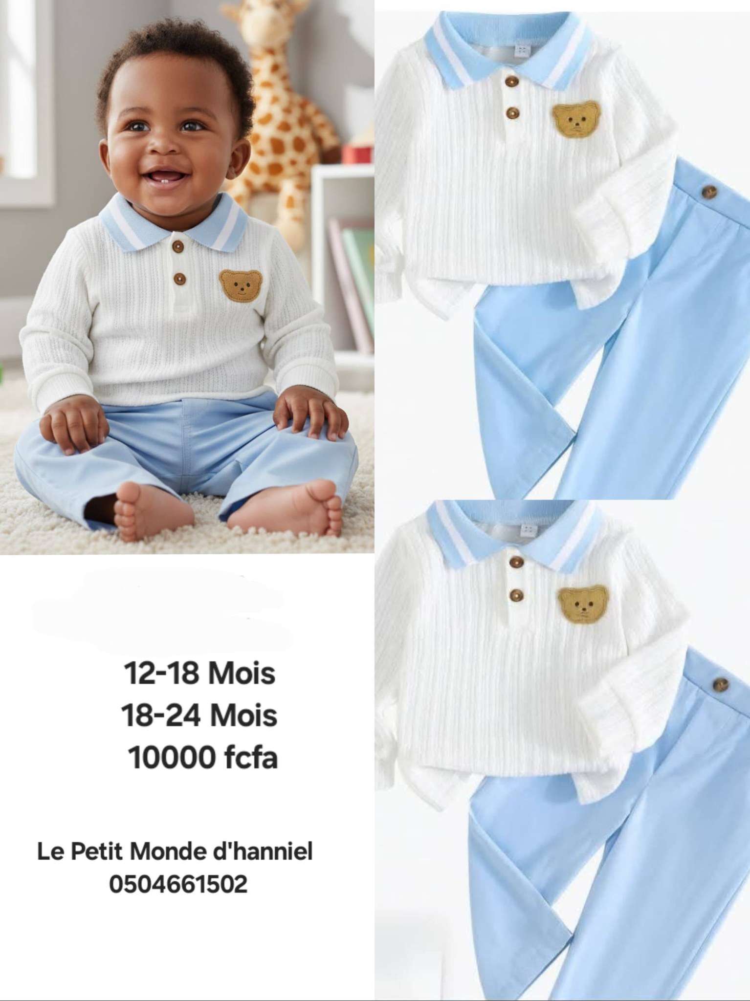 Nouveauté ! Vêtements pour bébés   GARÇONS