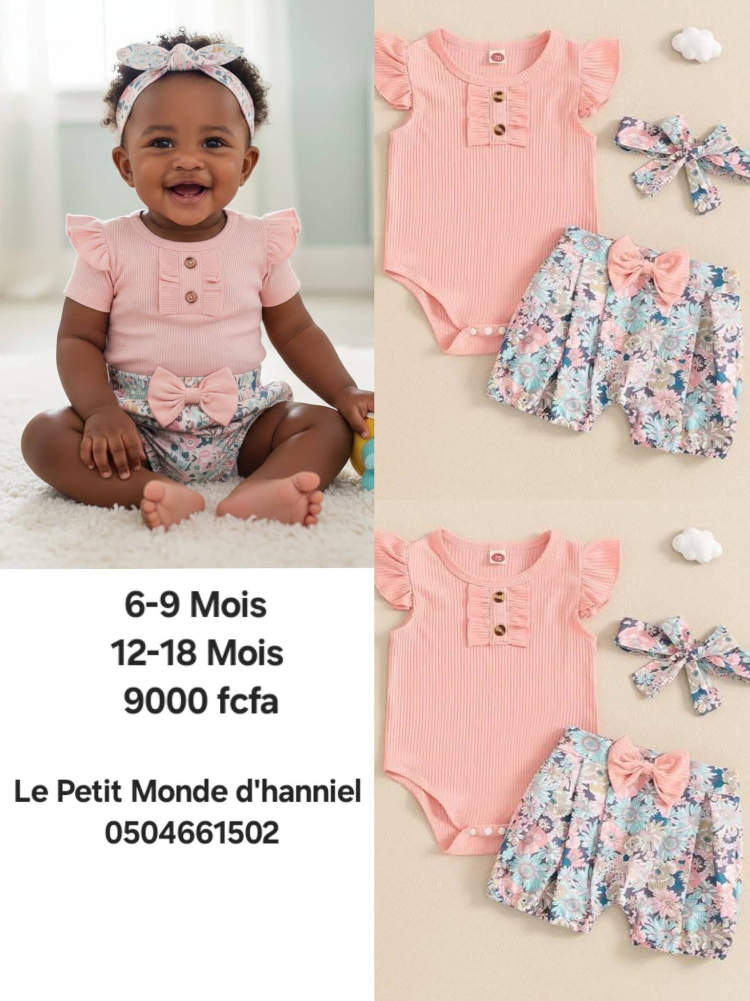 Nouveauté ! Vêtements pour bébés   FILLES 