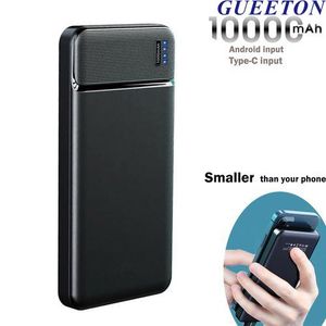 GUEETON Banque D'alimentation 10000mAh - LCD Noir