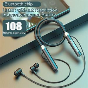Écouteurs Bluetooth Sans Fil Halter Neck, Casque Noir
