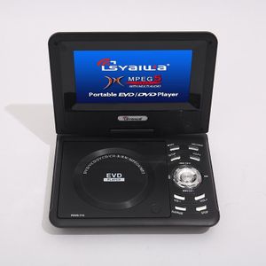 Lecteur DVD de 7,8 pouces, lecteur multimédia portable, lecteur CD avec fonction jeu