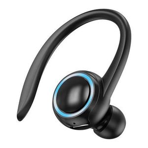 Casque Bluetooth Sans Fil Résistant à La Transpiration Avec Crochet D'oreille Intra-aur...