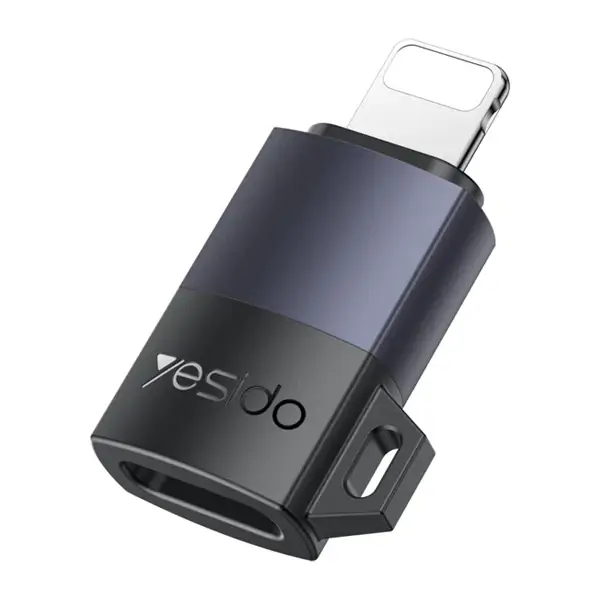 Adaptateur pour transfert et synchronisation des données YESIDO - Entrée Type-C, sortie Lightni