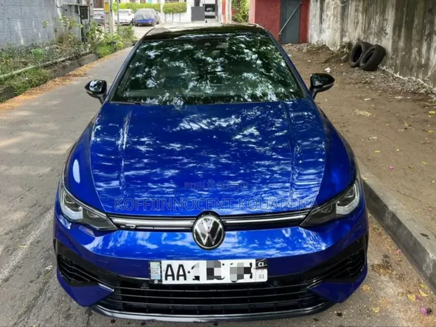 Neuf Volkswagen Golf R 2023 Bleu