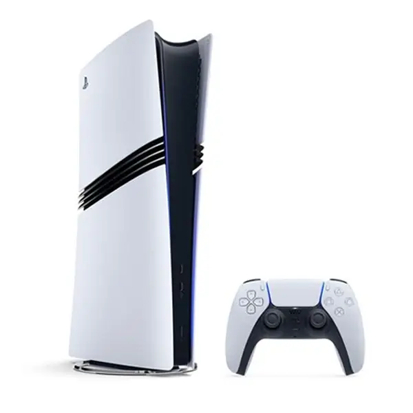 Console PS5 Pro avec une manette - Ultra HD 8K - AMD Ryzen Zen 2 - 16Go GDDR6 - SSD 2To - Son 3