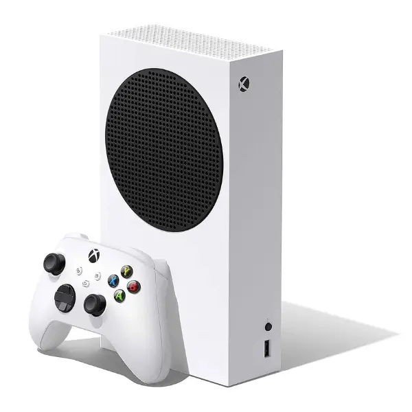 Console Xbox Séries S - Microsoft - 512Go - 1 manette sans fil qui fonctionne à pile AAA - Blan