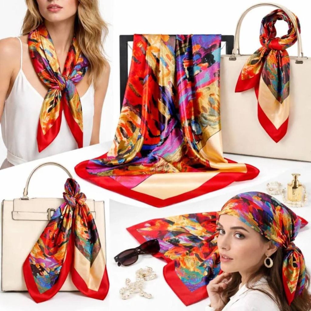 Jolies foulards dames 