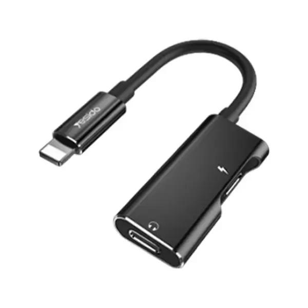 Adaptateur audio 2en1 YAU12 Lightning vers Lightning - Yesido