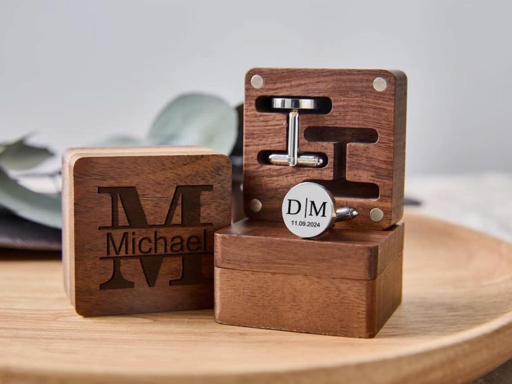COFFRET DE BOUTON DE MANCHETTE 
