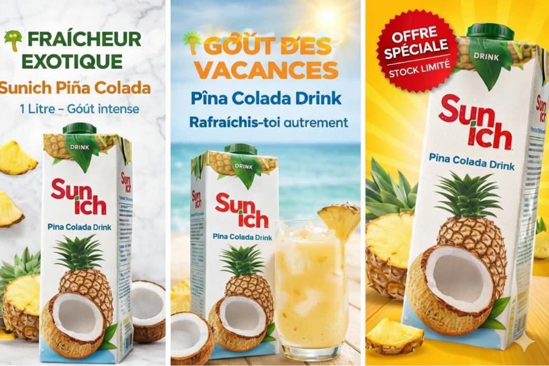 Le Sunich Piña Colada Drink