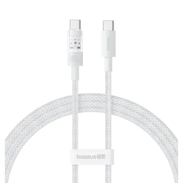 Câble de charge rapide Baseus Purely Lucent Purely Power - 20W - 1m - Type-C vers Lightning - B