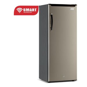SMART TECHNOLOGY Congélateur Vertical Smart 190 Litres (STCD-348) - Design Argent Élégant avec