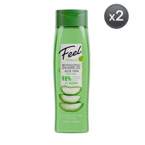 Feel Lot de 2 - Gel Douche Hydratant Aloe Vera 500ml