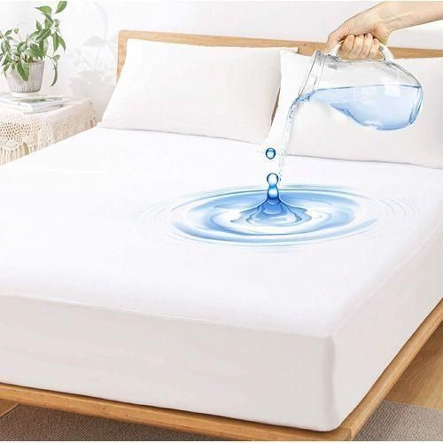 Protège-matelas Imperméable Et Respirant, Housse De Matelas Silencieuse (taie D"oreiller N