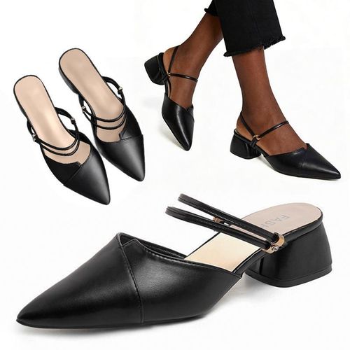 SHJO Talons Femme Similicuir Élégant Antidérapant Boutique Luxe Tendance Sortie Chaussures
