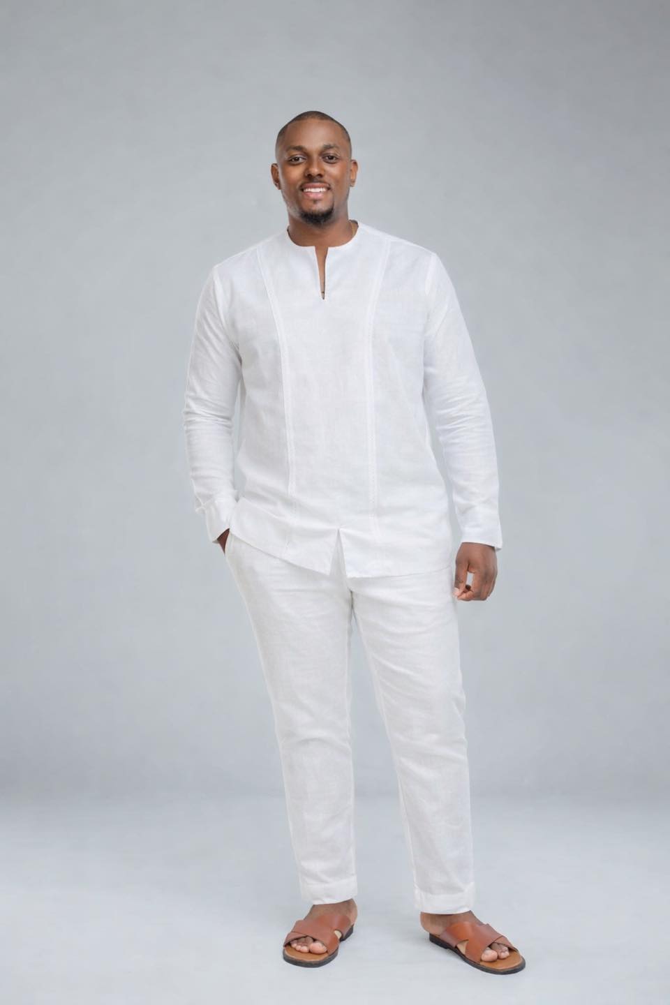 TUNIQUE HOMME EN LIN – FAS WEAR