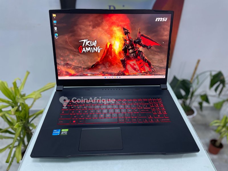 Ordinateur Amer MSI core i5 12th gen/ nvidia rtx 3050/ 6go dédié