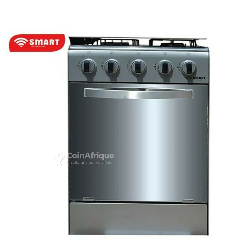 Smart technology cuisinière gaz 4 feux