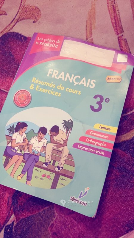 Livre Français 3e