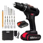 Kit Perceuse Sans Fil et Tournevis Électrique 48V