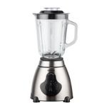 Nasco Mixeur 2 en 1 - 1.5L 300W - Acier Inox - Avec Broyeur
