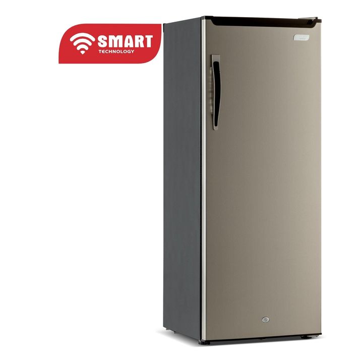 Congélateur Vertical Smart 190L - Design Argent