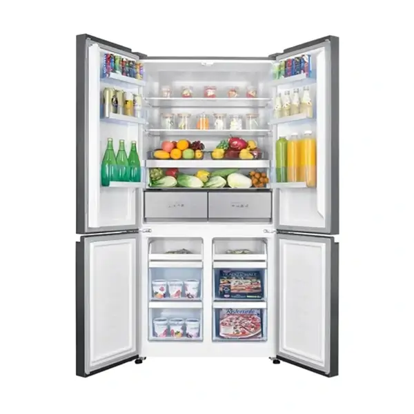 Réfrigérateur quatre portes TCL – 518L – Multi Air Flow – Classe énergétique