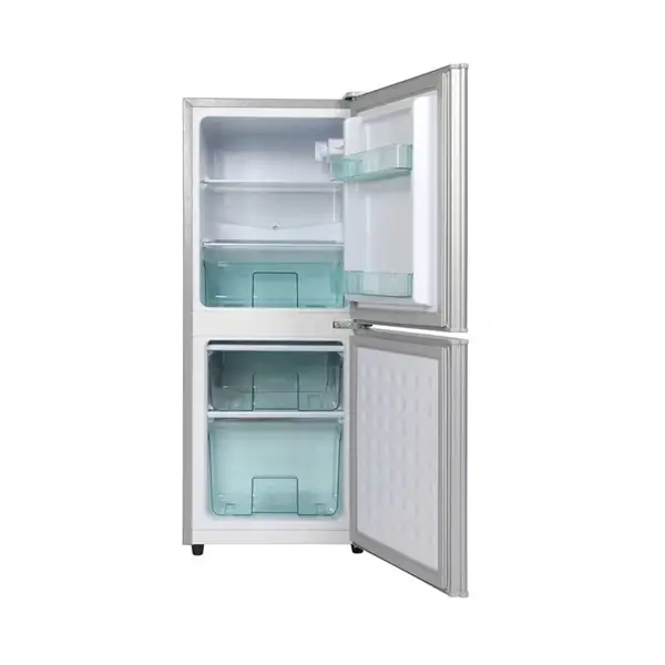 Refrigérateur combiné double portes Nasco – 106L – Economique – 2 casiers au congélate