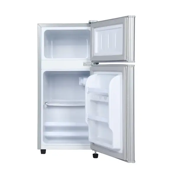 Réfrigérateur double portes Nasco – 102L – Économique – Un espace au congélateur –