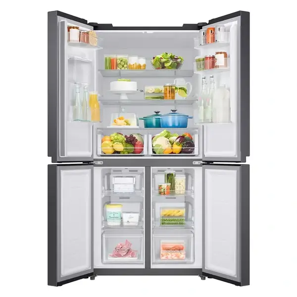 Réfrigérateur Américain quatre portes Inverter Samsung – 488L – Distributeur d’eau –