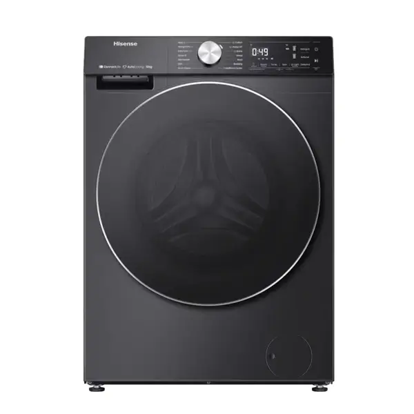 Machine à laver Automatique – Hisense – 8KG – Séchage 5KG – Ouverture frontale – S