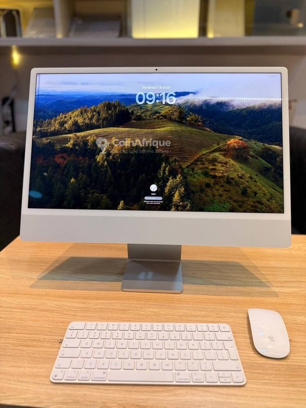 Imac 24” retina 4,5k – m1 – 8go ram – 25