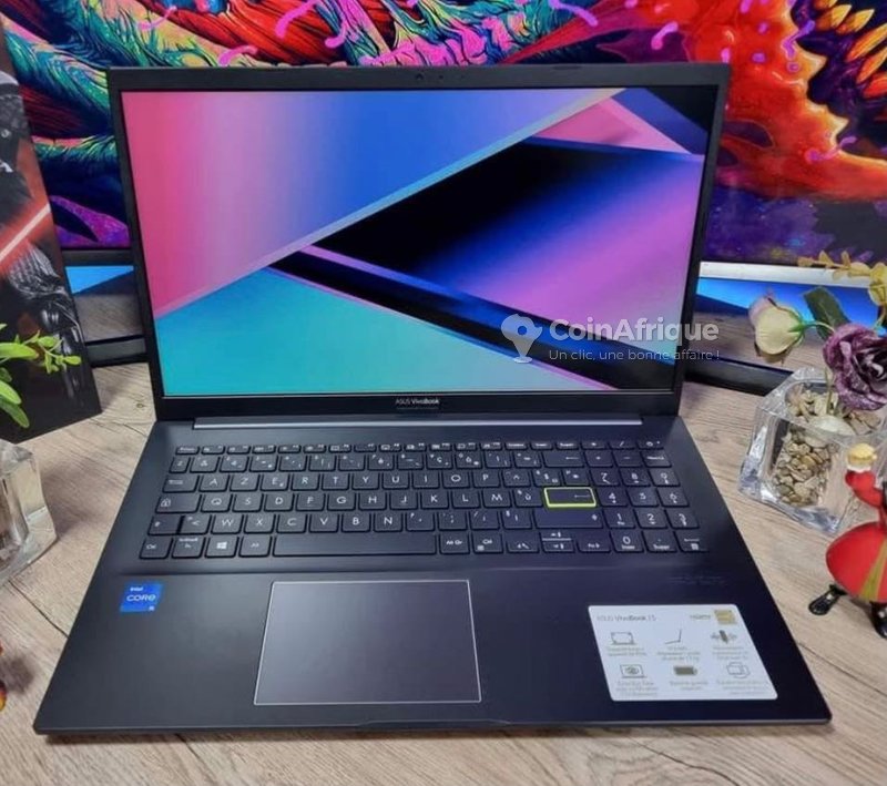 pc asus vivobook 15 core i7 11th gen/ 16go ram/ 512 go ssd