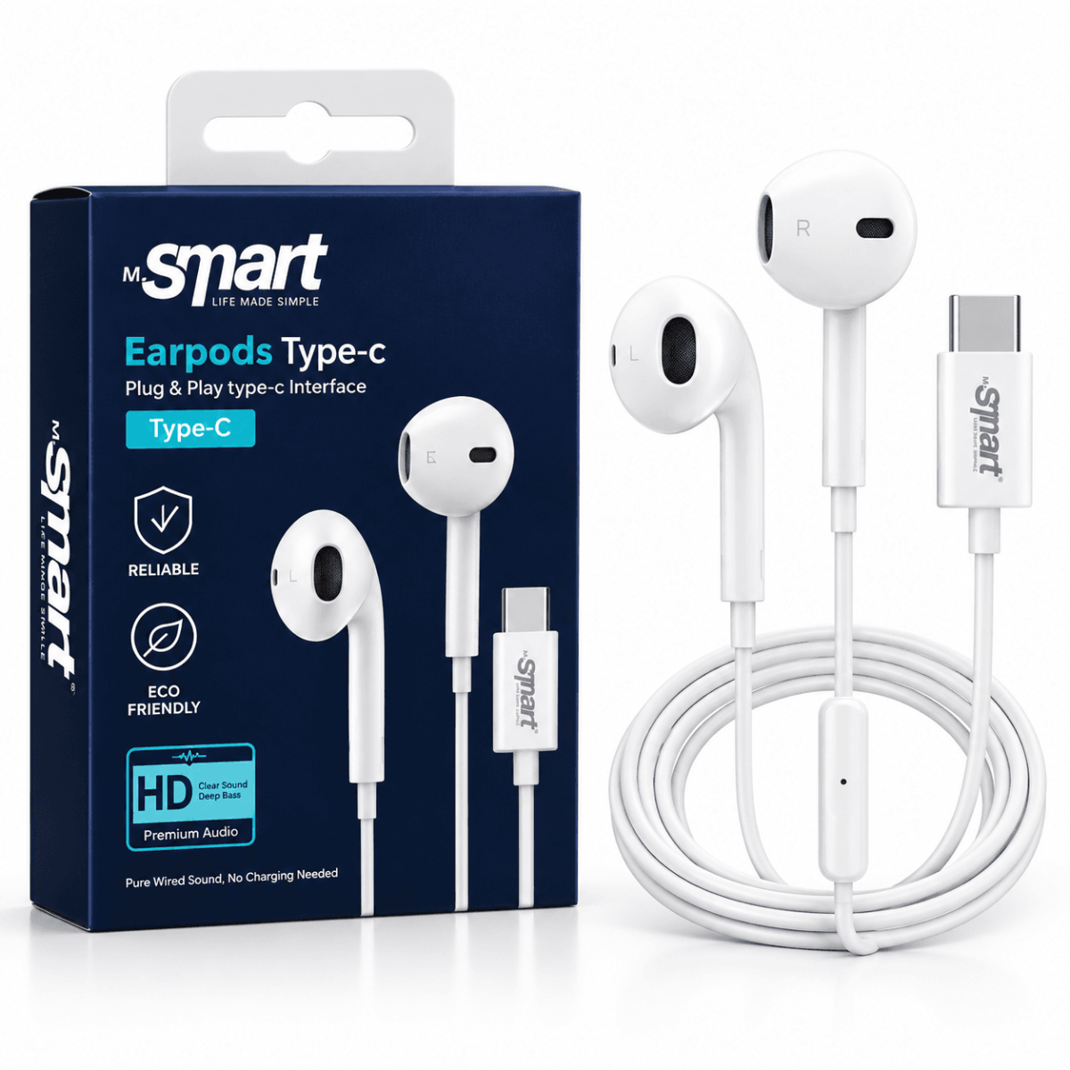 MR SMART EARPODS TYPE-C