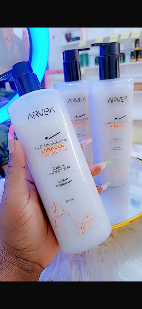 Lait de Douche Miracle ARVEA – Peau Douce et Hydratée