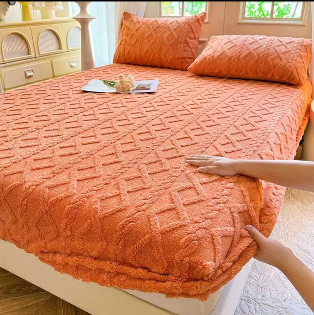 Drap House En Polaire + 2 Taies D'oreillers