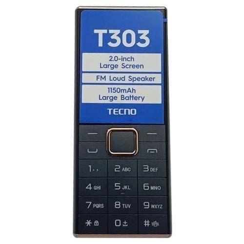 Bescla - TECNO T303 - 2.0" - 1150 mAh - Double SIM - Bluetooth - Lampe torche - Petit Télépho