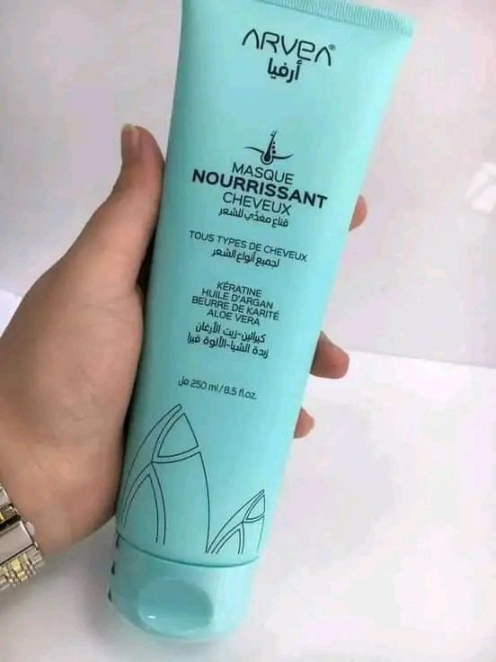 Masque Nourrissant Cheveux ARVEA – Kératine & Beurre de Karité