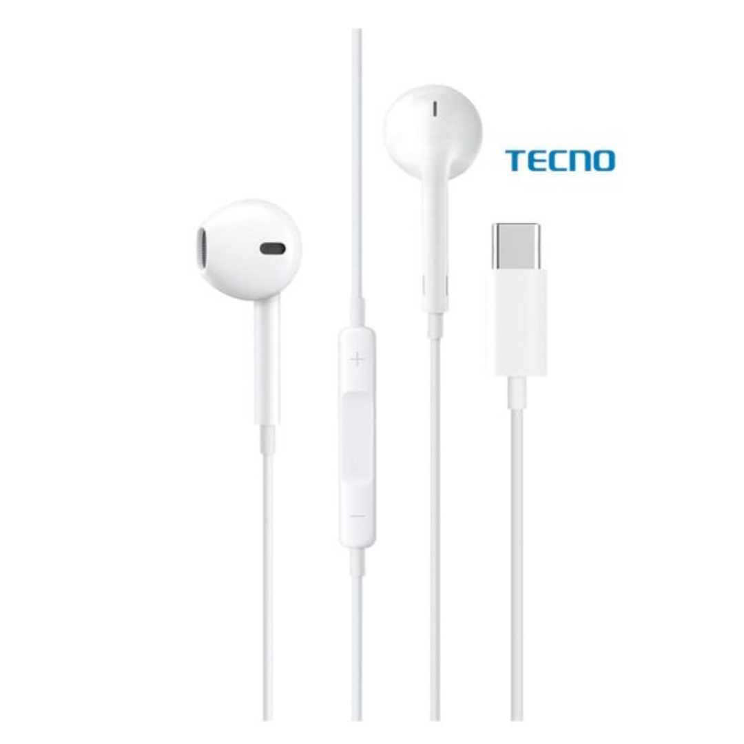TECNO Écouteurs filaires de type C