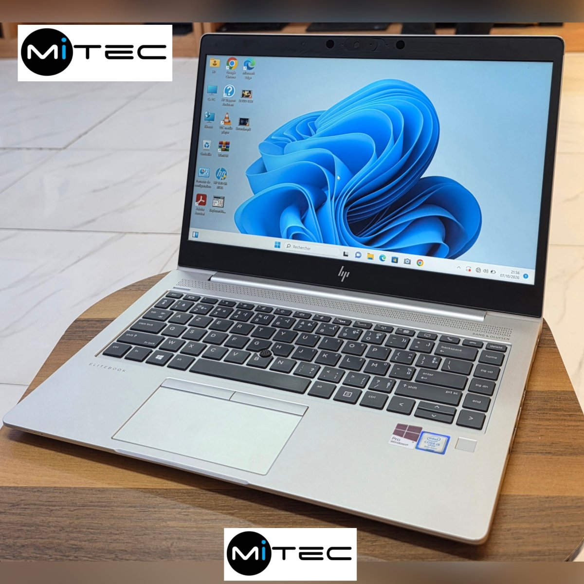 Pc Hp EliteBook 840 G5 Core i5 - 16 GB - 512 GB Ssd - 14 Pouces - - Sac + Clé USB + Souris Off