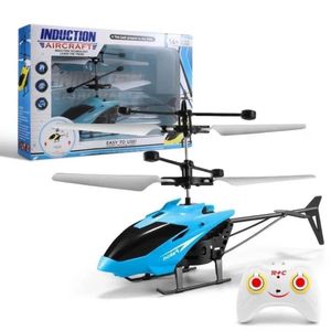Jouet Hélicoptère à Induction – Vol Automatique – Télécommande Incluse