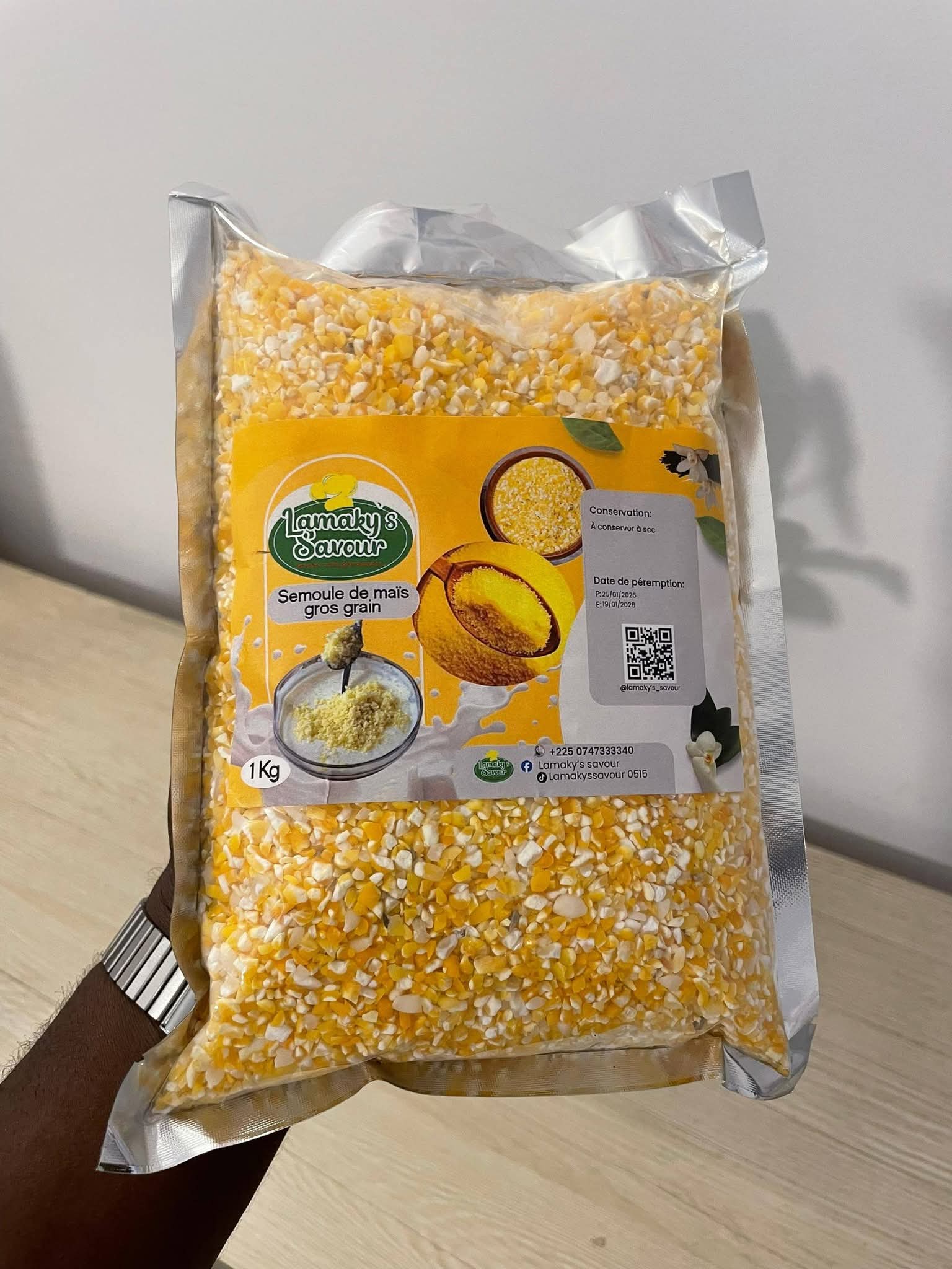 SEMOULE DE MAÏS🌽 